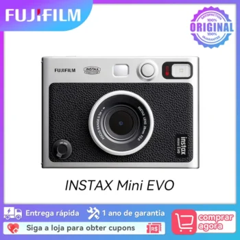 كاميرا FUJIFILM INSTAX الفورية INSTAX Mini EVO للأطفال على الموضة ريترو ستايل يؤرخ أساسيات Mini11 مع 20 مجموعة حزمة الفيلم