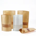 kf-S149279f457f54e7caa5a31295f0f2358k-100pcs-Zip-lock-Packing-Bags-Kraft-Paper-Stand-up-Pouch-with-Window-Zipper-Packaging-Bags-for