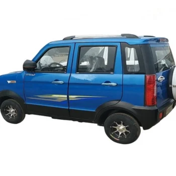 5 doors 4 seats 4 wheels vehicles cheap sports solar electric car Suv Free shipping