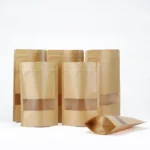 kf-S149279f457f54e7caa5a31295f0f2358k-100pcs-Zip-lock-Packing-Bags-Kraft-Paper-Stand-up-Pouch-with-Window-Zipper-Packaging-Bags-for