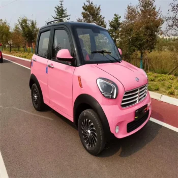 سيارة JIAKUMA كهربائية صغيرة جديدة تعمل بالطاقة الشمسية للكبار عربة بأربع عجلات