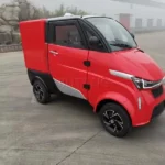 أربع عجلات صندوق الجرو شاحنة صغيرة كهربائية خدمات البضائع سيارات للتسليم