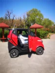 Mini Electrice Car 4 Wheels Vehicle Adult Fully Enclosed Mobility Scooter COC EEC 3 Seats New Energy Electric