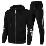 Brand Men Tracksuit 2 Pieces Men's Winter Jacket Casual Zipper Jackets Sportswear+Pants Sweatshirt Sports Suit Men Sets Clothing