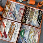 100% طبيعة الحرير 1 قطعة حقيبة الأوشحة حقيبة يد الموضة مقبض حك الشريط منديل وشاح حزمة الفرقة الشعر رئيس الديكور هدية