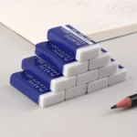 ممحاة مطاطية ناعمة 2B بيضاء نظيفة وخالية من الفوضى للطلاب ، رسم مكتبي وضروريات ، 10-