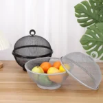 kf-Saa4739e9459e440cbf7249771b92ecb71-Mesh-Fruit-Basket-with-Lid-Large-Capacity-Food-Grade-Prevent-Fly-Stainless-Steel-Kitchen-Drain-Basket