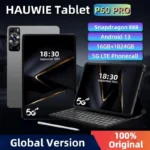 2024 Global Version NEW Original P60 Pro Tablet Android 13 16GB+1TB 11 Inch Snapdrago 888 5G Dual SIM Card WIFI HD 4K Mi Tablet
