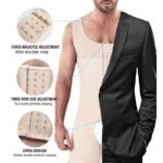 kf-S61095b4a9f7d4d0aad7a5ad8e95e7abcy-Compression-Suit-Full-Body-Shapewear-for-Men-Slimming-Bodysuit-Waist-Trainer-Hip-Enhancer-Thigh-Trimmer-Shaping