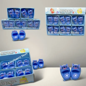 ممحاة غرزة ديزني للطلاب ، إيشي مطاطي ، أدوات مكتبية ، ممحاة شكل نعال ، أدوات نظيفة ، مدرسة ، لوازم مكتبية ، هدايا الأطفال