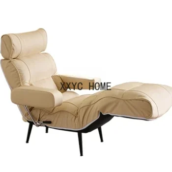أريكة غرفة نوم رئيسية مضادة لمخلب القط أريكة كسولة ، جلد سيليكون موراندي ، كرسي نوم مستلق خالٍ من الجاذبية