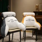 Sofa fluffy cushion Luncheon pillow Triangle reading cushion Bedside soft large backrest lumbar cushion Office chair cushion