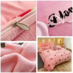 kf-S151c5384044446f68859b7aca9444707P-Warm-Short-Plush-Flannel-Duvet-Cover-Thicken-Winter-Single-Double-Kids-Adult-Quilt-Cover-No-Filling