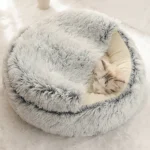 kf-Sf35d1559ed314131965ac0606c2ed6b1s-Cat-Bed-Round-Plush-Fluffy-Hooded-Cat-Bed-Cave-Cozy-for-Indoor-Cats-or-Small-Dog