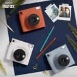 كاميرا Fujifilm instax SQUARE SQ1 كاميرا فورية Sq1 هجينة لونية فورية فيلم كاميرا فوتوغرافية instax SQUARE SQ1 لقطة واحدة مربعة الشكل