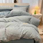 Winter Thickened Milk Velvet Bed 4 Piece Bedding Set AB Side Duvet Cover Set Brushed Flannel Cover Double-sided Plush Sheet