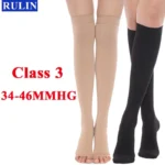 34-46MMHG Pressure Level 3 Compression Stockings Varicose Veins Compression Socks for Men Women