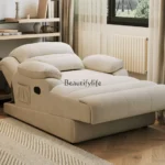 كرسي كهربائي طويل كرسي غرفة نوم غرفة المعيشة أريكة السرير ، كرسي وظيفة التدليك كسول