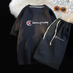 kf-S50bccca09b01470ab83801111d790887W-2024-New-Summer-Brand-Men-s-Suit-Fashion-Brand-Casual-Sports-Set-Round-Neck-Loose-Short