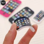 الإبداعية شكل الهاتف المحمول قلم رصاص ممحاة ، لطيف الكرتون اللوازم المدرسية محايات ، أطفال القرطاسية وسادة مطاطية هدية ، اللوازم المكتبية