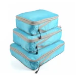 Travel storage bag Compressible packing cube nylon portable tote Luggage storage bag Collapsible waterproof travel suitcase