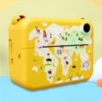 كاميرات أفلام رقمية للأطفال ، صورة مطبوعة فورية ، 3 لفات ، ورق مطبوع ، حبل ، أطفال ، محمول ، لطيف ، هدية