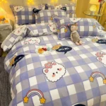 kf-S151c5384044446f68859b7aca9444707P-Warm-Short-Plush-Flannel-Duvet-Cover-Thicken-Winter-Single-Double-Kids-Adult-Quilt-Cover-No-Filling