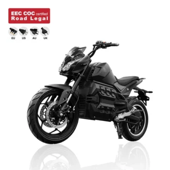 2023 COC EEC Electric Motorcycle 72V 30AH 5000W 8000W For Women Men Kids High Speed Lithium Battery Racing Riding