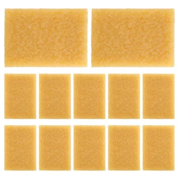 12 قطعة الغراء بقايا الاسمنت ممحاة المطاط تنظيف ممحاة لإزالة اللاصقة والبقايا من البلاستيك ورقة وأكثر من ذلك