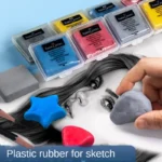 مطاط Faber-Castell-Plasticity ، ممحاة فنية ناعمة ، مسح الضوء ، مطاط عجن للفن ، تصميم البيانتينج ، أدوات رسم