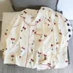 kf-Sf6a5e6d036414afbbb8e287c360eb4der-Cherries-Print-Two-Pieces-Pajamas-Set-Autumn-Faux-Cotton-Pajamas-Korean-Fashion-Home-Clothes-Ladies-Pants