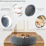 kf-S6eb082fa1c6f405c83fd15aa6169258dd-40-90cm-Round-Pet-Bed-for-Large-Dog-Bed-Super-Soft-Cat-Bed-Long-Plush-Dog