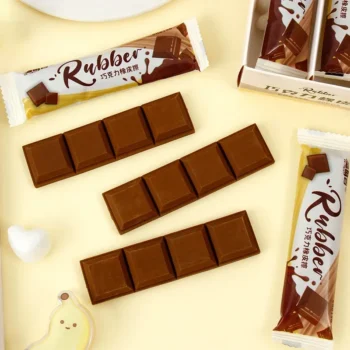 محايات مطاطية على شكل شوكولاتة ، كتابة للطلاب ، محايات تصحيح ، أطفال ، مدرسة ، مستلزمات مكتبية ، أدوات مكتبية إبداعية ، كاواي ، 1 ، 2