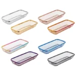 Kitchen Cutlery Drain Basket Stainless Steel Flatware Drying Rack Countertop Utensil Holder Household Washing Organizer