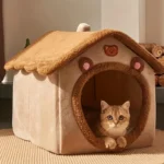 kf-S93e892240b1c4448ab248e1db908c7f07-Foldable-Pet-House-Removable-Washable-Cat-House-Puppy-Cave-Sofa-Pet-Bed-House-for-Extra-Small