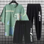 kf-S7f5a03f15206493e8f1f47cc8ff7f3b0A-Trendy-short-sleeved-t-shirt-youth-quick-drying-sports-shorts-three-piece-summer-men-s-casual