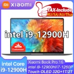 شاومي-بوك برو 16 لاب توب ، انتل i7-1260P ، i9-12900H ، ايريس Xe 16 ، 32 جيجابايت رام ، 512 جيجابايت ، 1 تيرا بايت SSD ، 16 "، 4K شاشة OLED باللمس ، حاسوب محمول