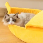 kf-S866415fdf0e84775bfdabd55949be831t-Banana-Cat-Bed-House-Funny-Cute-Cozy-Cat-Mat-Beds-Warm-Durable-Portable-Pet-Basket-Kennel