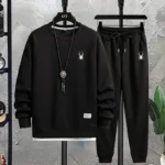 kf-S5d0a13c3a80f437b8c608b34c51aacb3t-2024-Men-s-Tracksuit-2-Piece-Waffle-Hoodie-Sweatsuits-Sets-Athletic-Jogging-Suits-with-Pocket-Spring