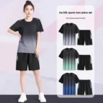 kf-S85a568b8e7334550a5f75a1e3d03c1feq-Men-s-Casual-Ice-Silk-Running-Short-Sleeve-Sports-Suit-Quick-Dry-Fitness-Yoga-Morning-Jogging