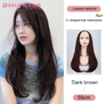 kf-S5ae5b0c646724ca09c84f9aa40db7dcdo-BEAUTY-U-shaped-Hair-Extension-Synthetic-Hair-Long-Straight-Clip-In-Hair-Extensions-False-Hair-Black