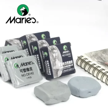 ممحاة مطاطية لمسح الضوء ، عجن للفن ، تصميم البيانتينج ، رسم رسم ، أدوات مكتبية من البلاستيسين ، 1