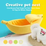 kf-S866415fdf0e84775bfdabd55949be831t-Banana-Cat-Bed-House-Funny-Cute-Cozy-Cat-Mat-Beds-Warm-Durable-Portable-Pet-Basket-Kennel