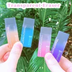 محايات مطاطية شفافة لطيفة ، أدوات مكتبية جمالية كاواي ، هدية معلم المدرسة ، اللوازم المكتبية ، الفصول الدراسية العودة إلى المدرسة ، هدية