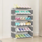 kf-S7769bad72f5e43afb09346c4a29f7258Z-Multilaye-Shoe-Rack-Metal-Simple-Shoe-Rack-Dustproof-Shoes-Organizer-Space-Saving-for-Living-Room-Shoes
