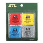 ممحاة مطاطية للفن ، تصميم رسم ، قرطاسية رسم ، مسح الضوء ، لينة ، 4 ألوان