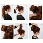 kf-A031bcedaba5745a8a2b8aa01a8ce6d38N-Messy-Bun-Hair-Piece-Curly-Wavy-Hair-Bun-Scrunchies-Extensions-Long-Ponytail-Extensions-Ponytail-DIY-Wrap