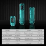 kf-S7b0c256b3c6d40a7a8382c9d194d3433t-T-Rex-Wireless-Tattoo-Machine-Kit-Rotaty-Battery-Pen-With-Portable-Power-Pack-1800mAh-Cartridge-Needles