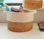 kf-S152a7c85a8444b42b566c9a01ac953784-Japanese-Water-Hyacinth-Straw-Woven-Cotton-Thread-Woven-Portable-Storage-Basket-Clothing-Toy-Desktop-Storage-Basket