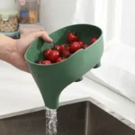 kf-S9ac9178019d041988e27fca5be486cd8P-Elephant-Drain-Basket-Kitchen-Storage-Drain-Basket-Multi-purpose-Fruit-and-Vegetable-Basket-Household-Plastic-Kitchen